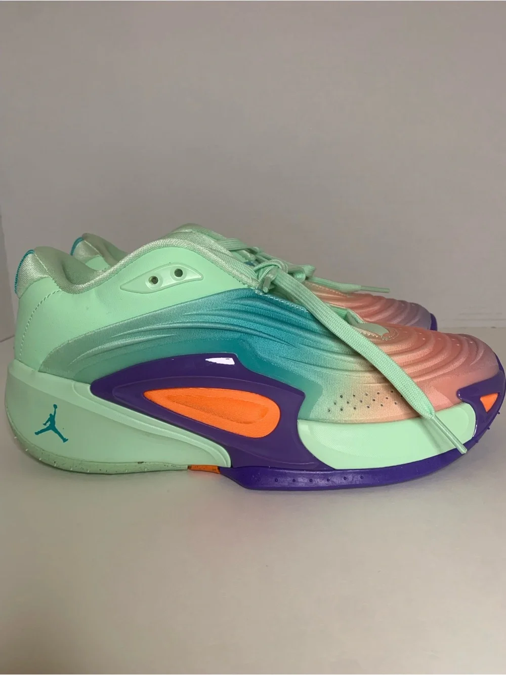 Jordan Luka 3 GS Blurred Vision HQ4920-300 Size 7Y Vapor Green Basketball Shoes